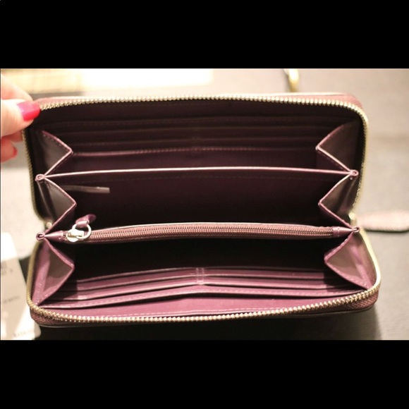 Coach Lavender/Purple Campbell Purse & Wallet - Picture 5 of 7